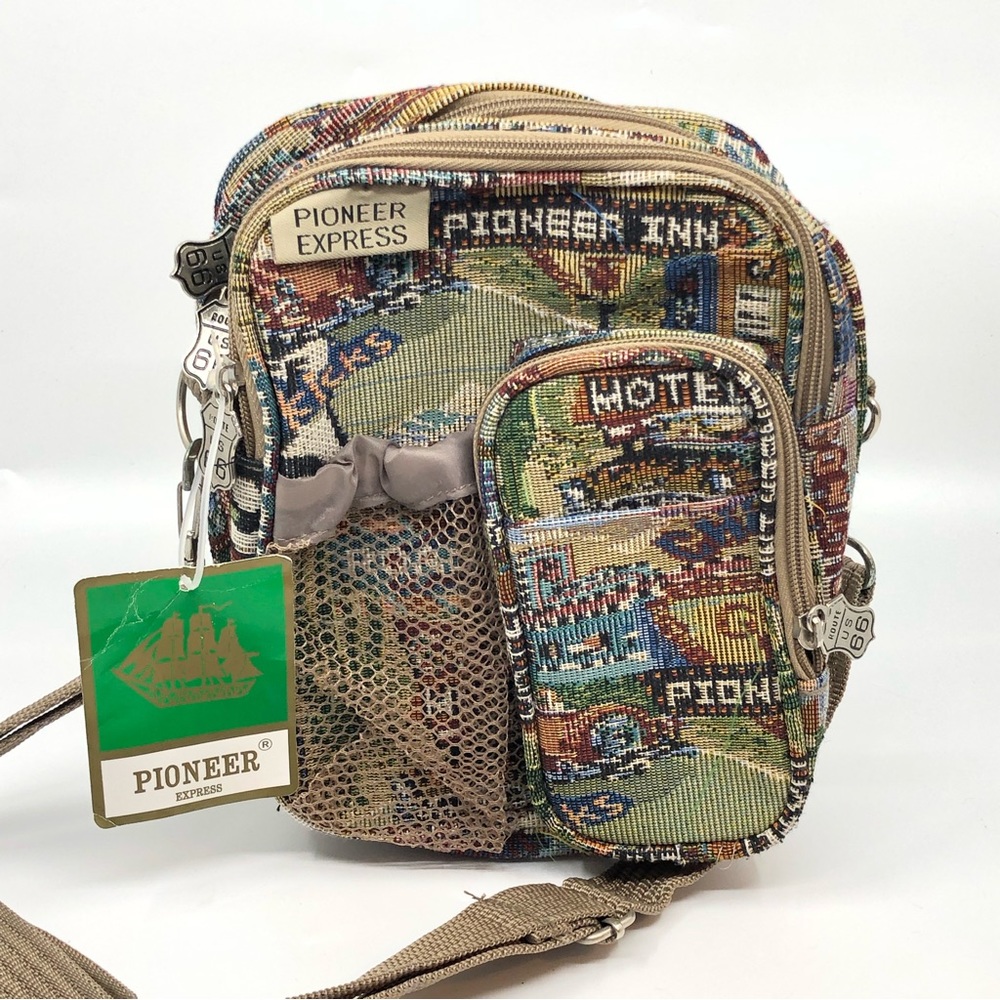 Deadstock Pioneer Express Route 66 Tapestry Bag